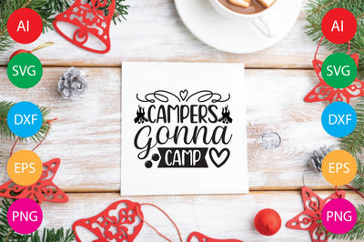 Campers Gonna Camp SVG CraftlabSvg29 