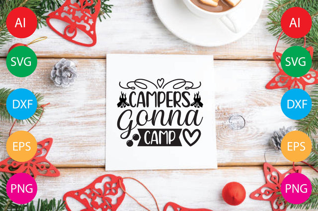 Campers Gonna Camp SVG CraftlabSvg29 