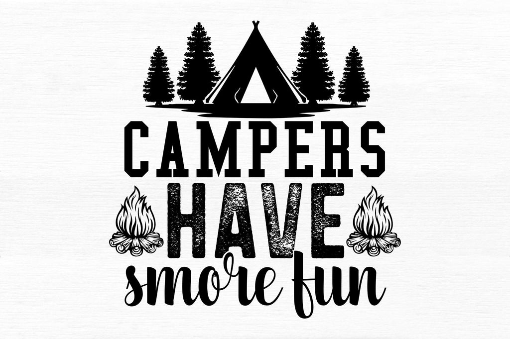 Campers have smore fun SVG - So Fontsy