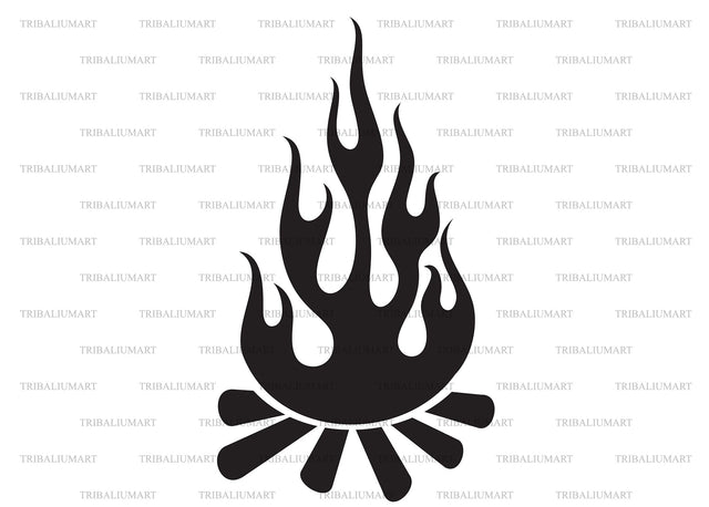Campfire SVG TribaliumArtSF 