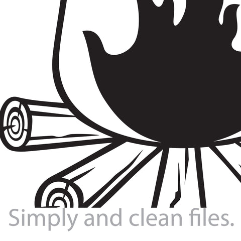 Campfires and Marshmallows SVG TribaliumArtSF 