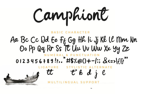 Camphion Font LetterdayStudio 