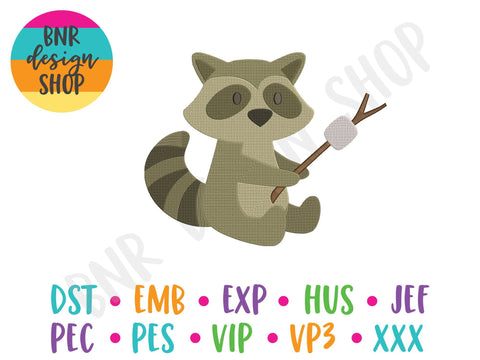 Camping Animal Machine Embroidery Bundle Embroidery/Applique DESIGNS BNRDesignShop 