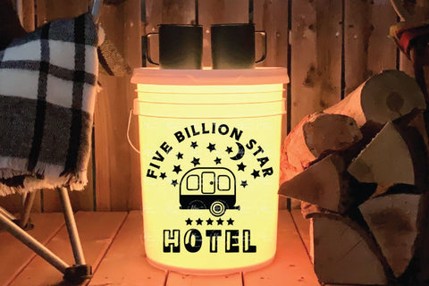 Camping Bucket Bundle - SVG, PNG, DXF, EPS SVG Elsie Loves Design 