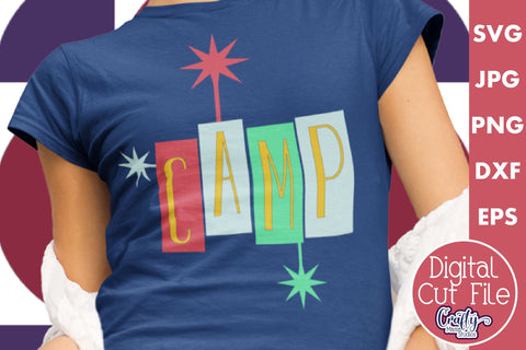 Camping Bundle Svg | Mid Century Modern Travel Road Signs SVG Crafty Mama Studios 