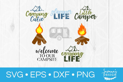 Camping Bundle SVG SavanasDesign