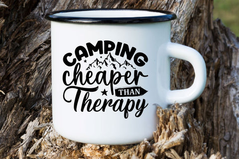 Camping cheaper than therapy SVG SVG Regulrcrative 