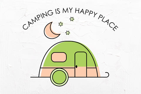 Camping Clipart. Camping Quotes. Camping Bundle PNG, SVG Sublimation Olga Terlyanskaya 