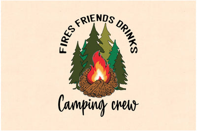 Camping Crew Sublimation Sublimation Jagonath Roy 
