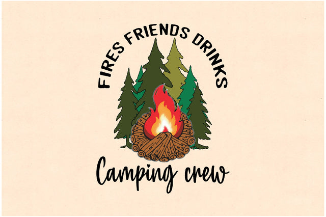 Camping Crew Sublimation Sublimation Jagonath Roy 