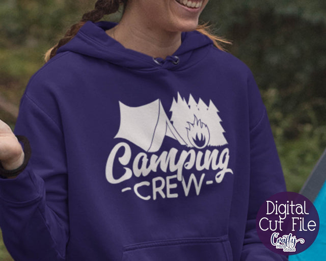 Camping Crew Svg, Camping Svg SVG Crafty Mama Studios 