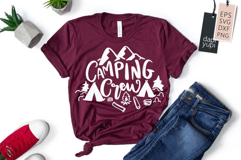 Camping Crew SVG dapiyupi store 