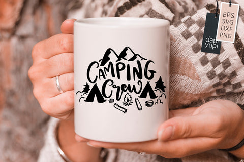 Camping Crew SVG dapiyupi store 
