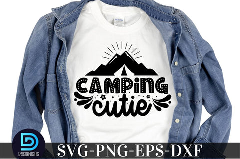 Camping cutie, Camping SVG Bundle SVG DESIGNISTIC 
