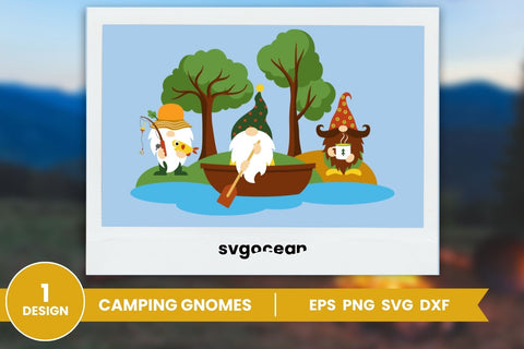 Camping Gnomes Svg Bundle SVG SvgOcean 