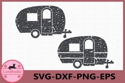 Camping Grunge SVG SVG Lerastudio 