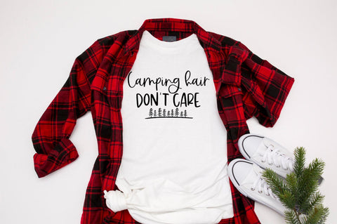 Camping Hair Don't Care SVG - Funny Camping SVG, Camp Life SVG, Camping Quote Cut files SVG Simply Cutz 
