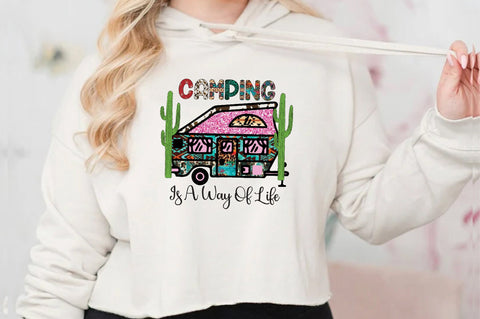 Camping is a Way of Life Sublimation Sublimation Jagonath Roy 