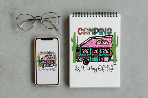 Camping is a Way of Life Sublimation Sublimation Jagonath Roy 