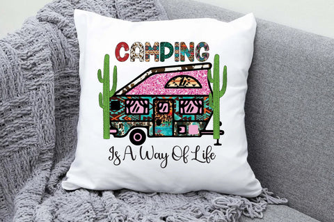 Camping is a Way of Life Sublimation Sublimation Jagonath Roy 