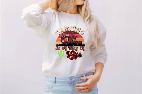 Camping is a Way of Life Sublimation SVGArt 
