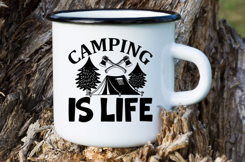 Camping is life SVG SVG Regulrcrative 
