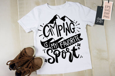 Camping Is My Favorite Sport SVG dapiyupi store 