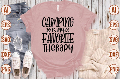 Camping is My Favorite Therapy svg SVG shah alam 