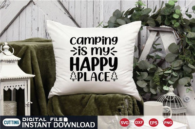 camping is my happy place SVG md faruk hossain 