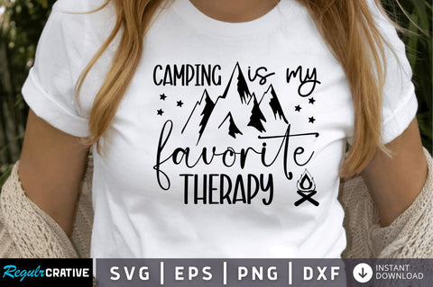 Camping is my SVG SVG Regulrcrative 