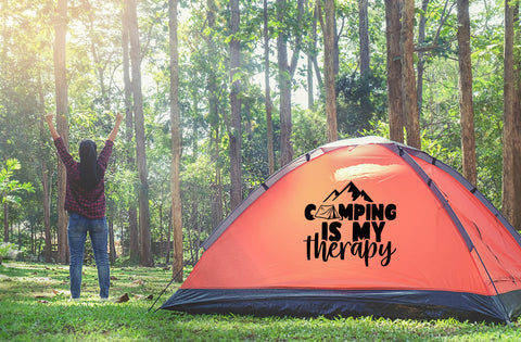 Camping is my therapy, camping svg SVG MD mominul islam 