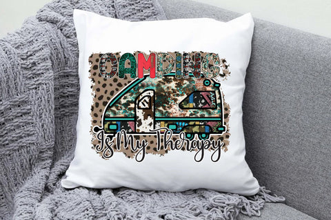 Camping is My Therapy Sublimation Sublimation Jagonath Roy 