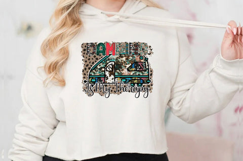 Camping is My Therapy Sublimation Sublimation Jagonath Roy 