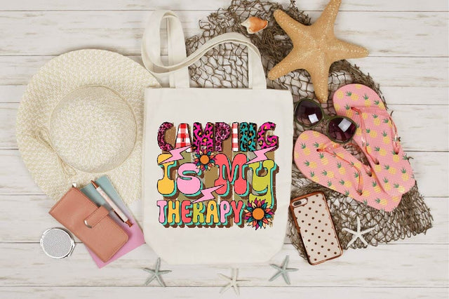 Camping is My Therapy Sublimation SVGArt 