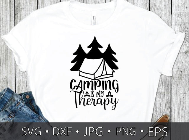 camping is my therapy SVG md faruk hossain 