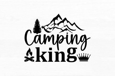Camping king SVG SVG Regulrcrative 