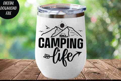 Camping life svg, Adventure svg, camp svg, outdoor svg SVG Isabella Machell 