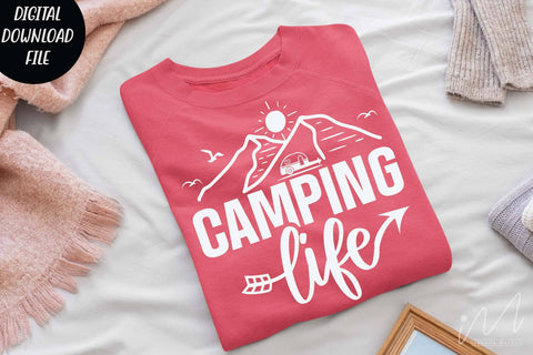 Camping life svg, Adventure svg, camp svg, outdoor svg SVG Isabella Machell 