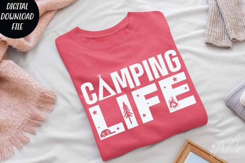 Camping life svg, camping cricut, outdoor svg, family trip svg, Family t shirt svg SVG Isabella Machell 