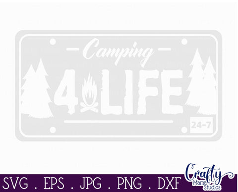 Camping Life Svg, Camping Svg SVG Crafty Mama Studios 
