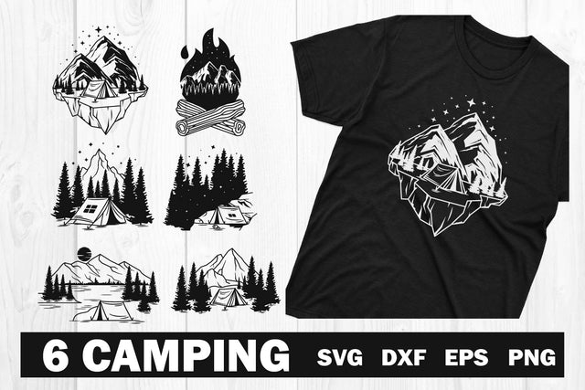 camping life svg, dxf, eps, png SVG dadan_pm 