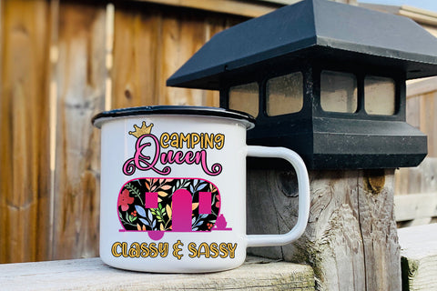 Camping Queen Sublimation Design Sublimation Happy Printables Club 