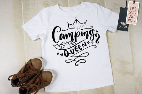 Camping Queen SVG dapiyupi store 