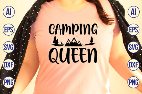 Camping Queen svg SVG nirmal108roy 