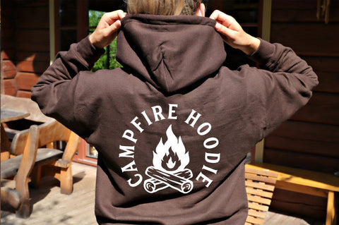 Camping Quote SVG - Campfire Hoodie PNG SVG Pickled Thistle Creative 