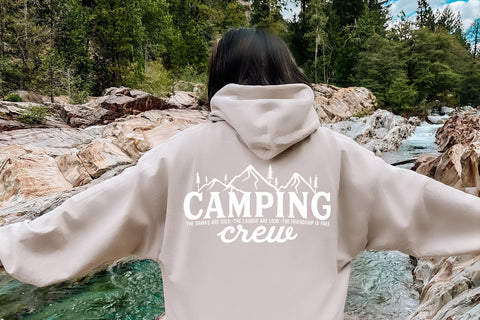 Camping Quote SVG - Camping Crew SVG SVG Pickled Thistle Creative 