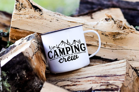 Camping Quote SVG - Camping Crew SVG SVG Pickled Thistle Creative 