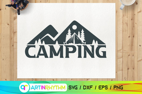 Camping Sign svg SVG Artinrhythm shop 