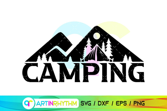 Camping Sign svg SVG Artinrhythm shop 