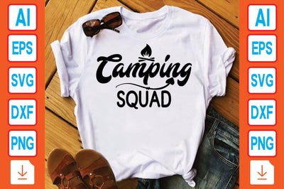 Camping Squad SVG Craftlabsvg24 